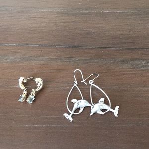 Serling silver earrings